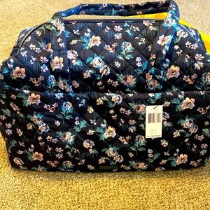 Vera Bradley large travel duffel new